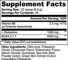 BCAA Post Workout Powder (Honeydew/Watermelon)