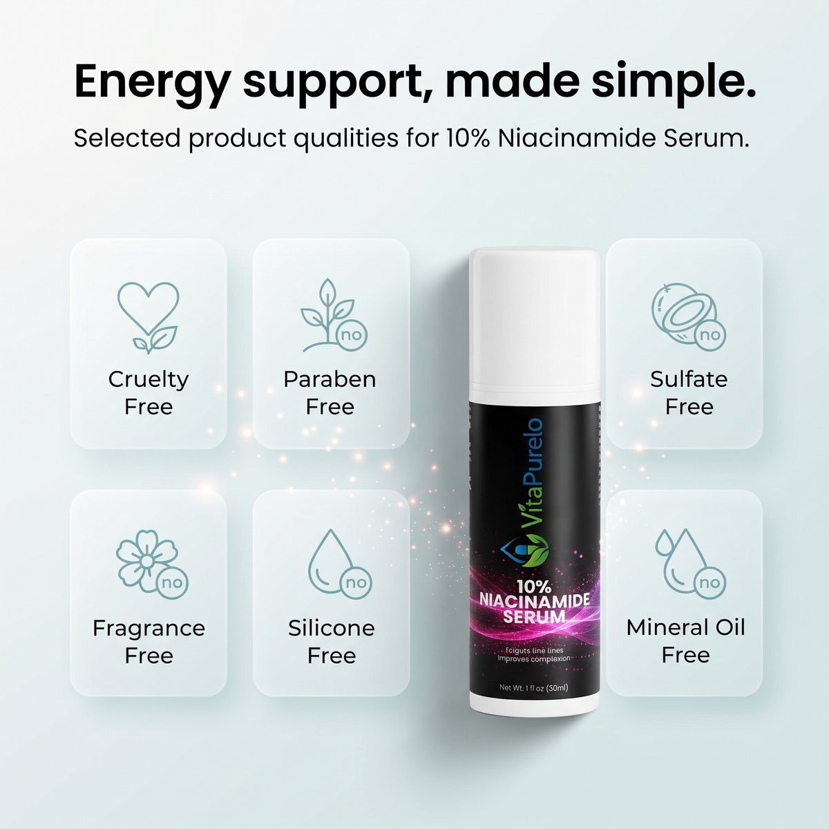 [UGC] 10% Niacinamide Serum — Icons / Badges