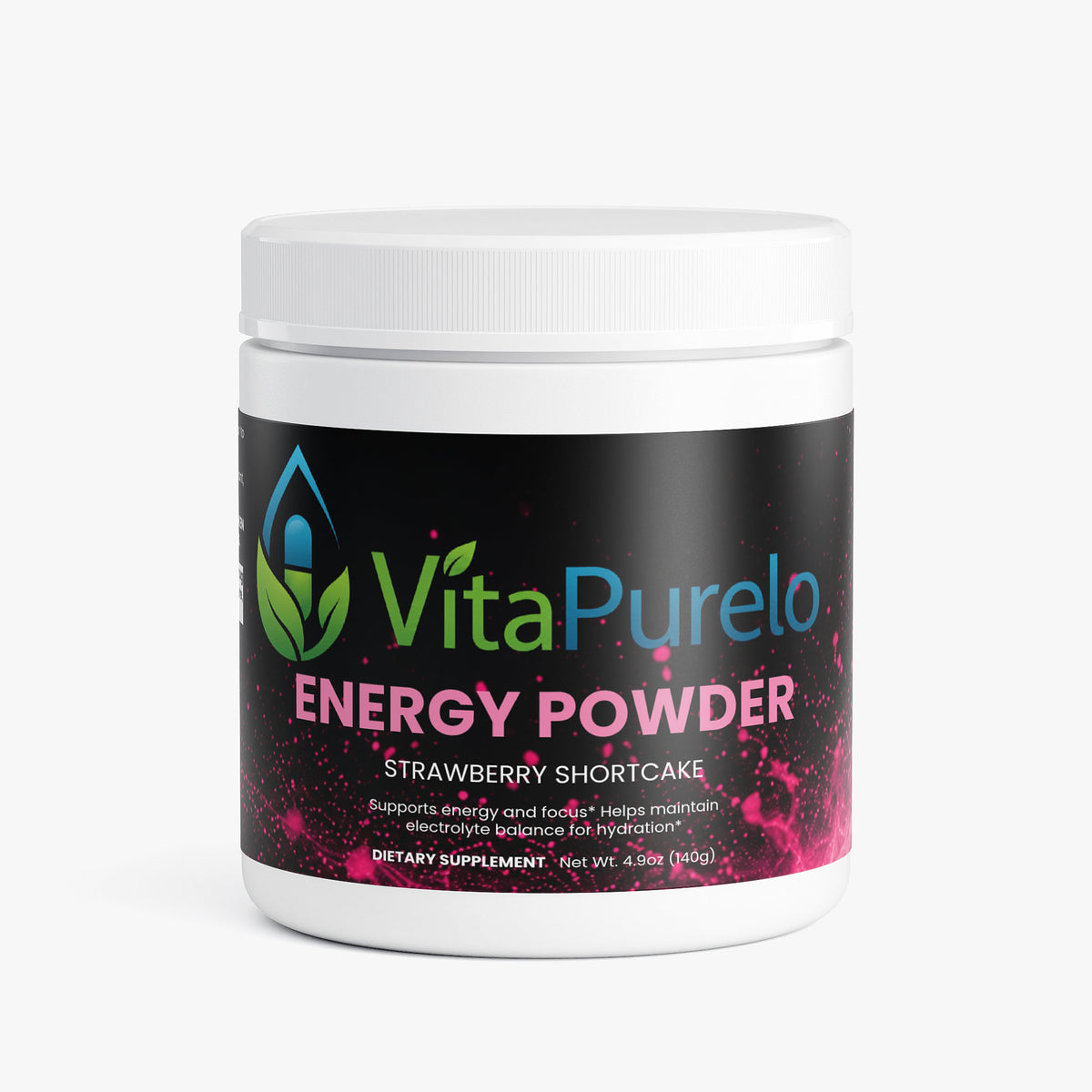 Energy Powder (Strawberry Shortcake)