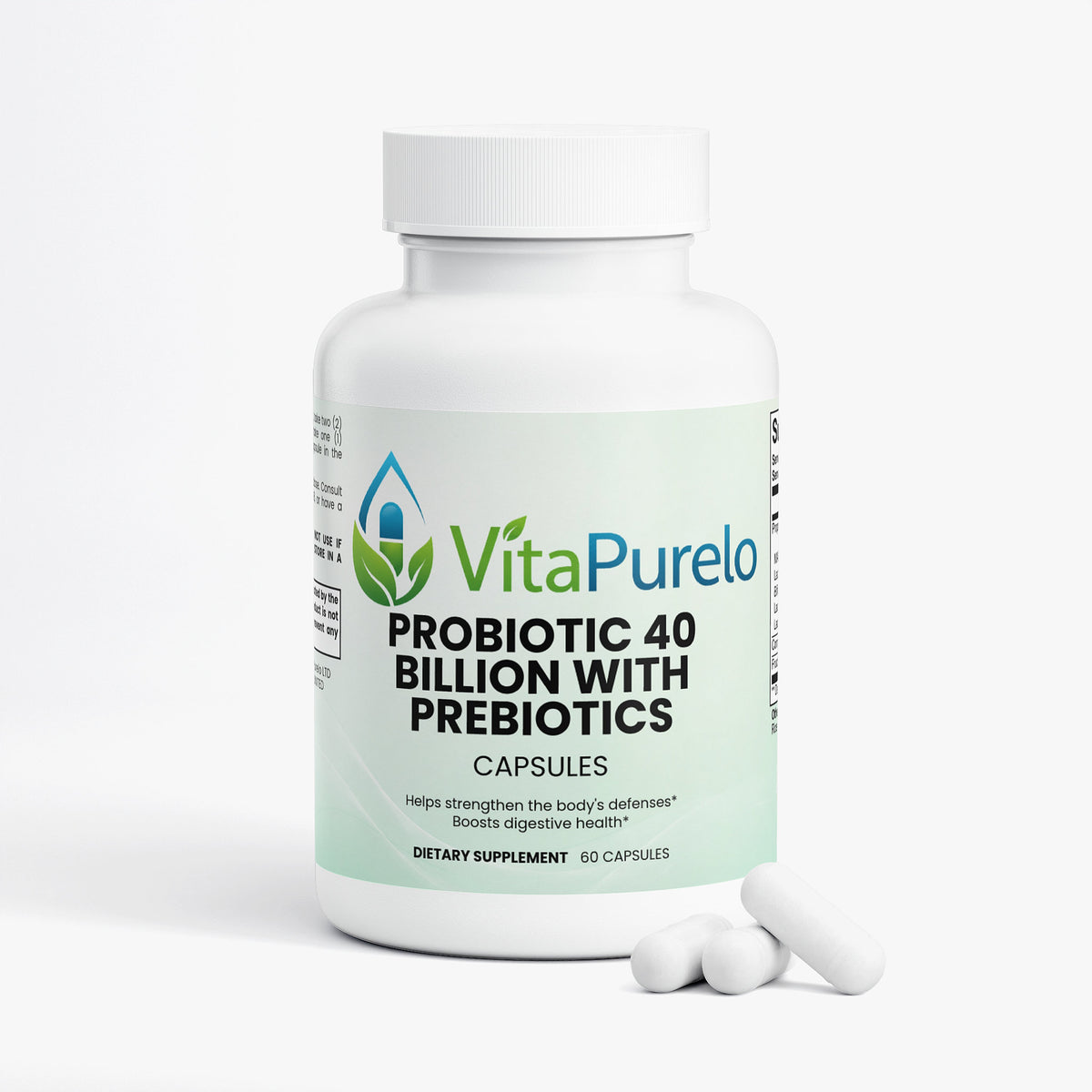 Probiotic 40 Billion with Prebiotics