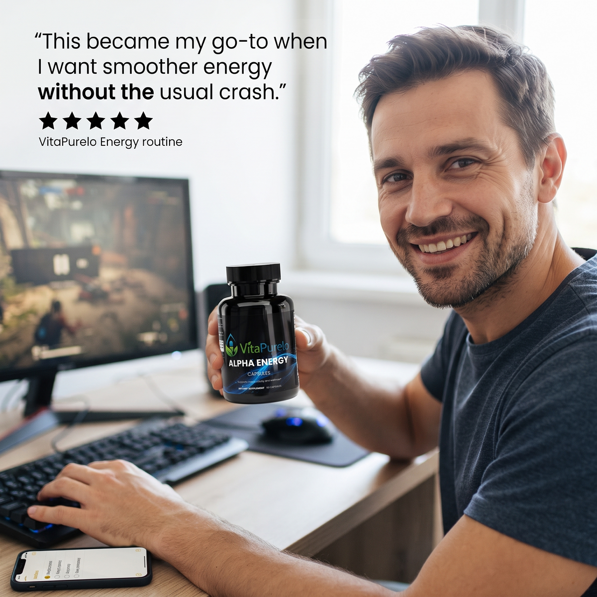 [UGC] Alpha Energy — Testimonial / Review