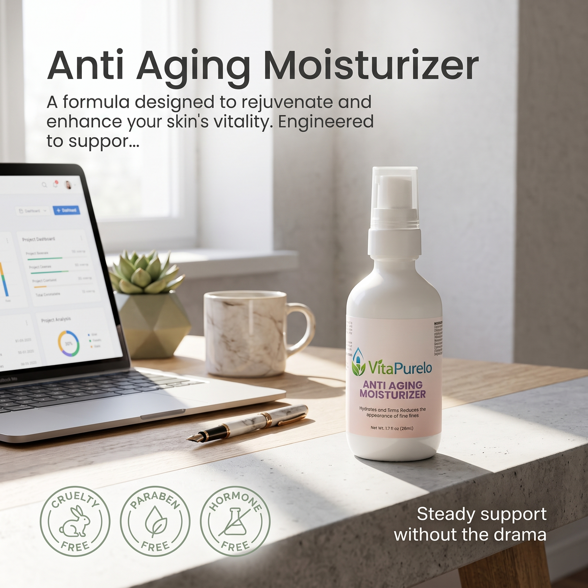 [UGC] Anti Aging Moisturizer — Product + Context