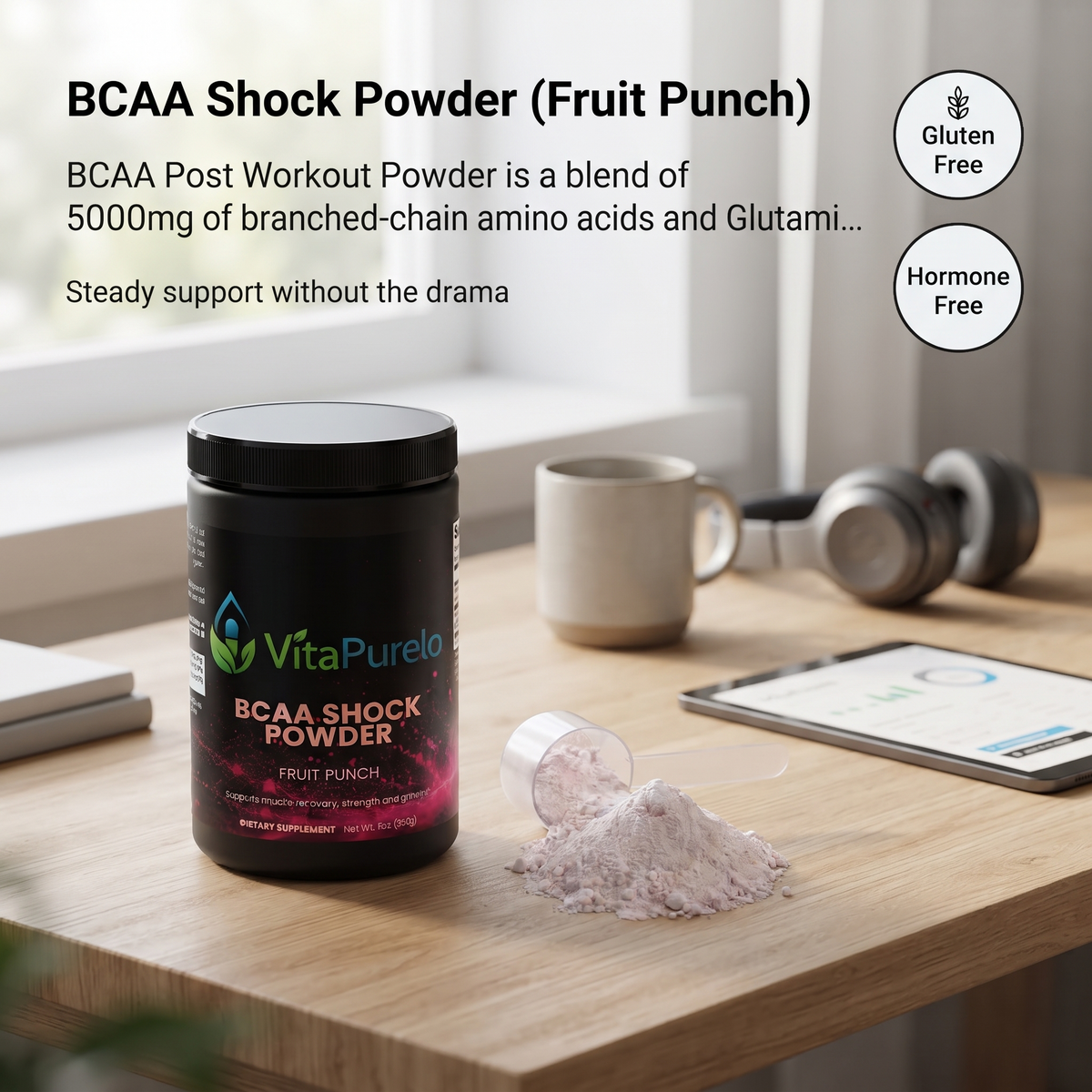 [UGC] BCAA Shock Powder (Fruit Punch) — Product + Context