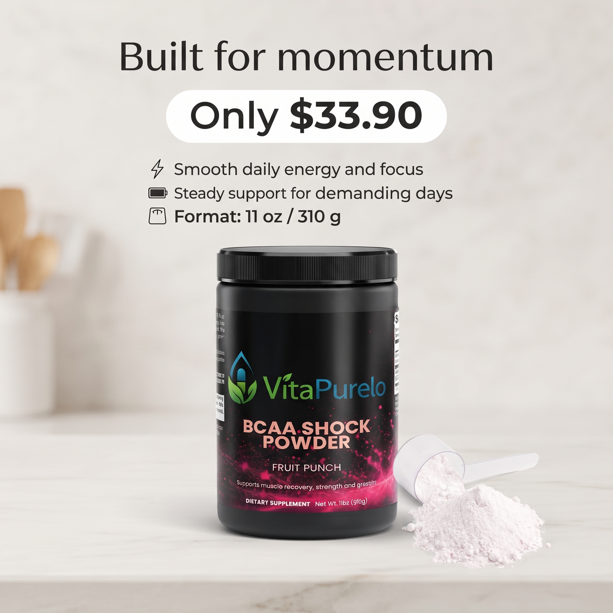 [UGC] BCAA Shock Powder (Fruit Punch) — Value / Price
