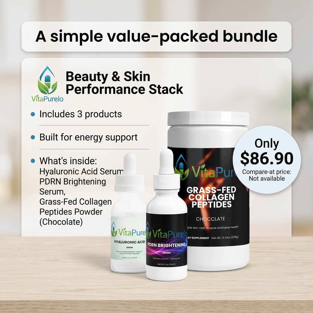 [UGC] Beauty & Skin Performance Stack — Bundle Value / Price