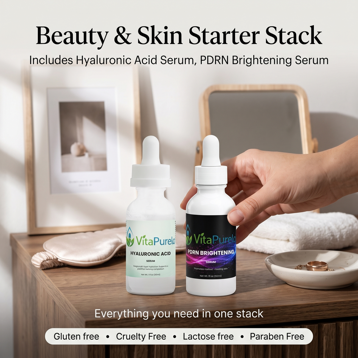 [UGC] Beauty & Skin Starter Stack — Bundle Product + Context