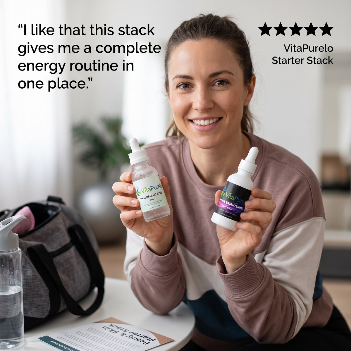 [UGC] Beauty & Skin Starter Stack — Bundle Testimonial / Review