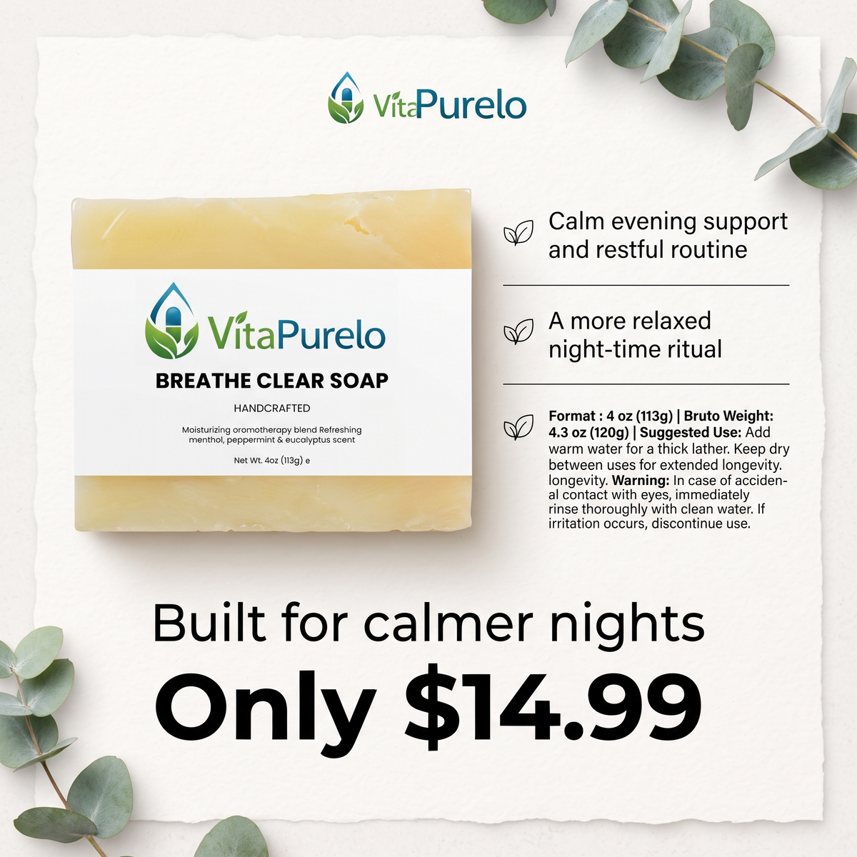 [UGC] Breathe Clear Soap — Value / Price