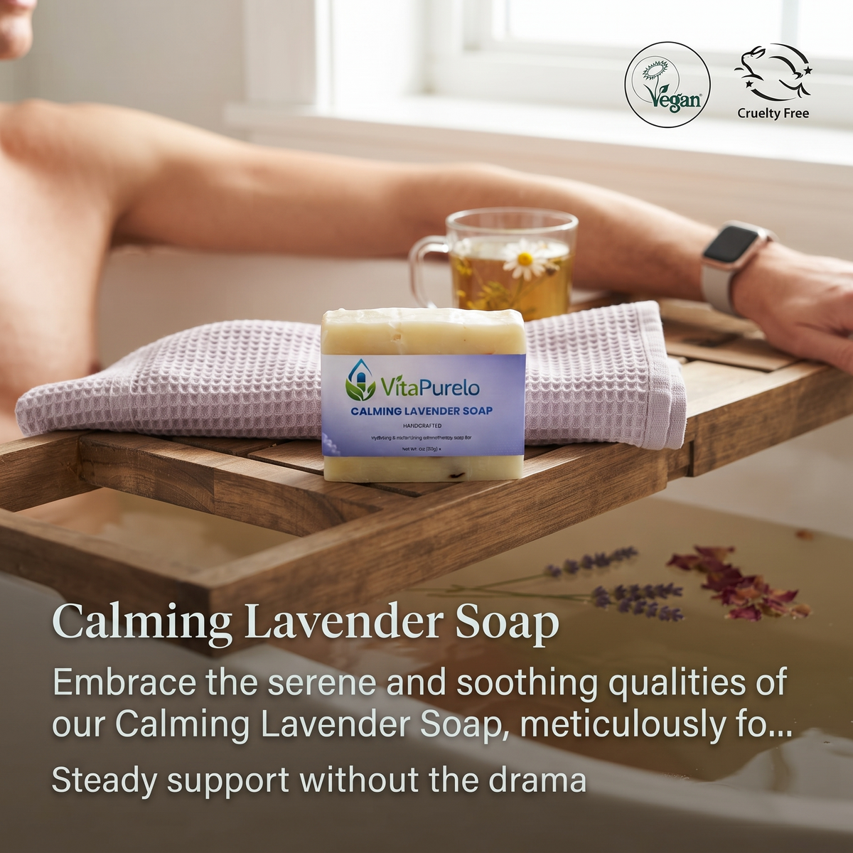 [UGC] Calming Lavender Soap — Product + Context