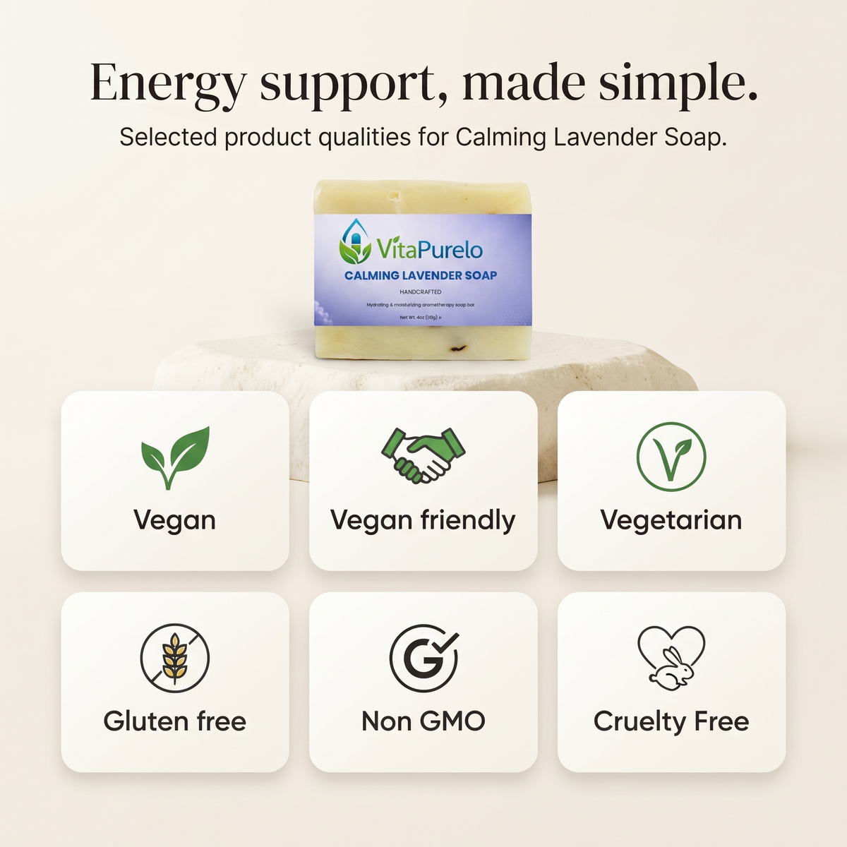 [UGC] Calming Lavender Soap — Icons / Badges