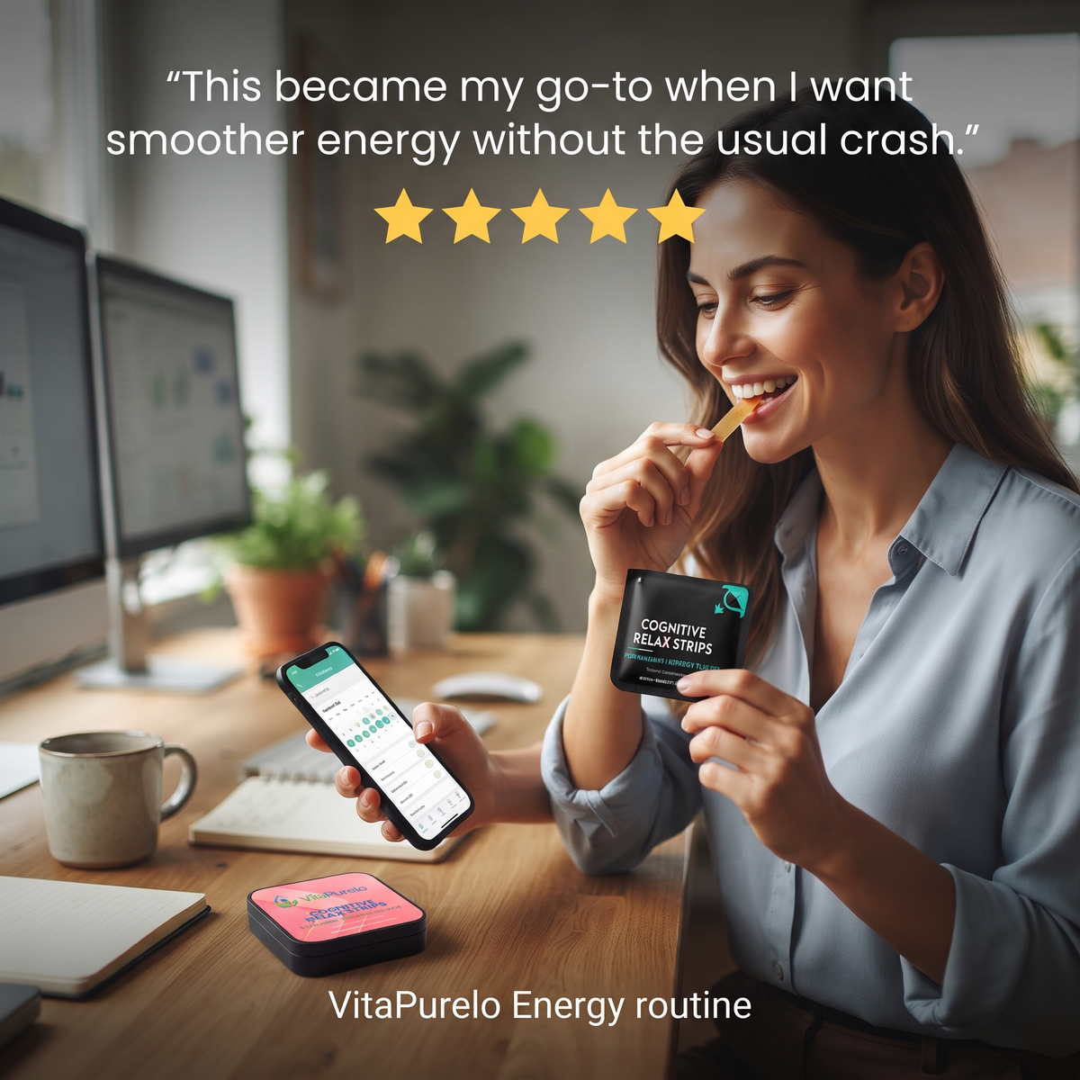 [UGC] Cognitive Relax Strips — Testimonial / Review
