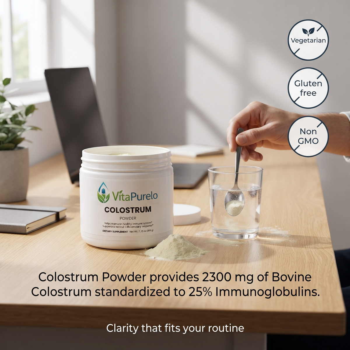 [UGC] Colostrum Powder — Product + Context