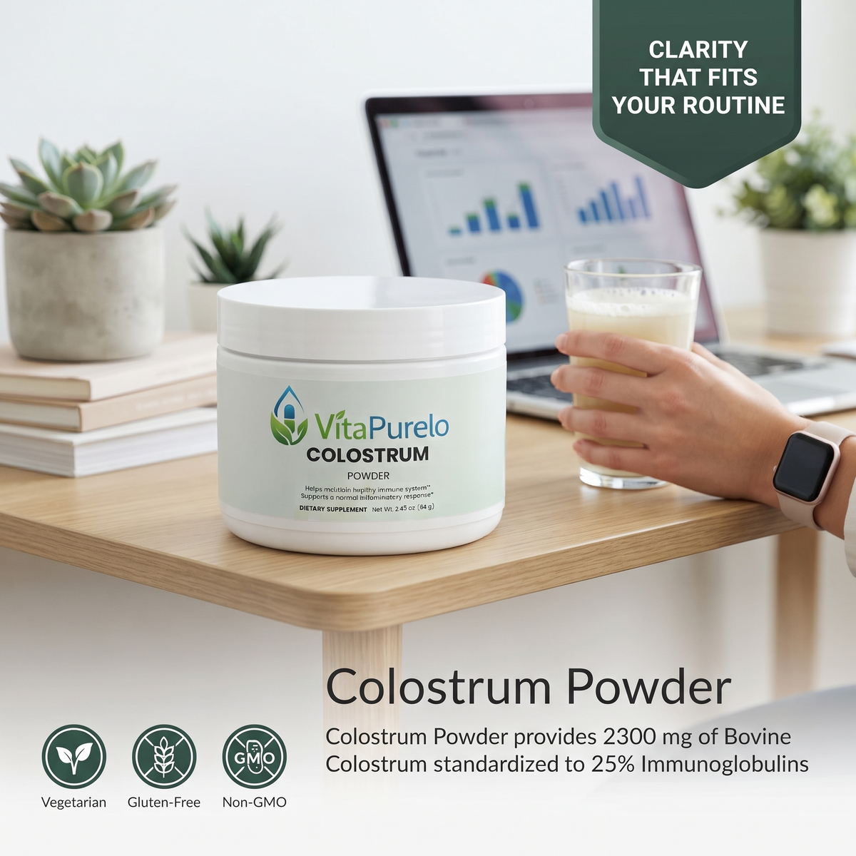 [UGC] Colostrum Powder — Product + Context