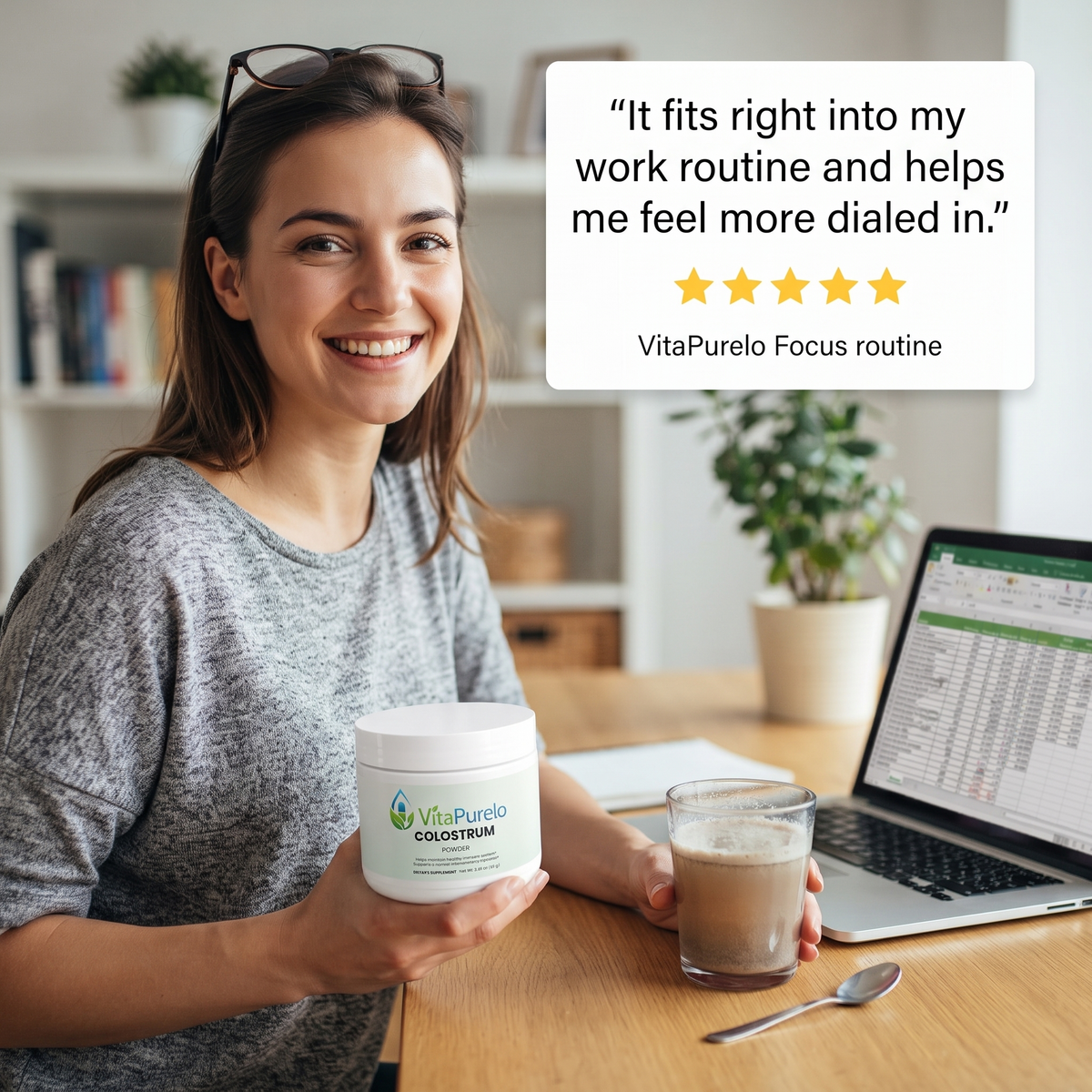 [UGC] Colostrum Powder — Testimonial / Review