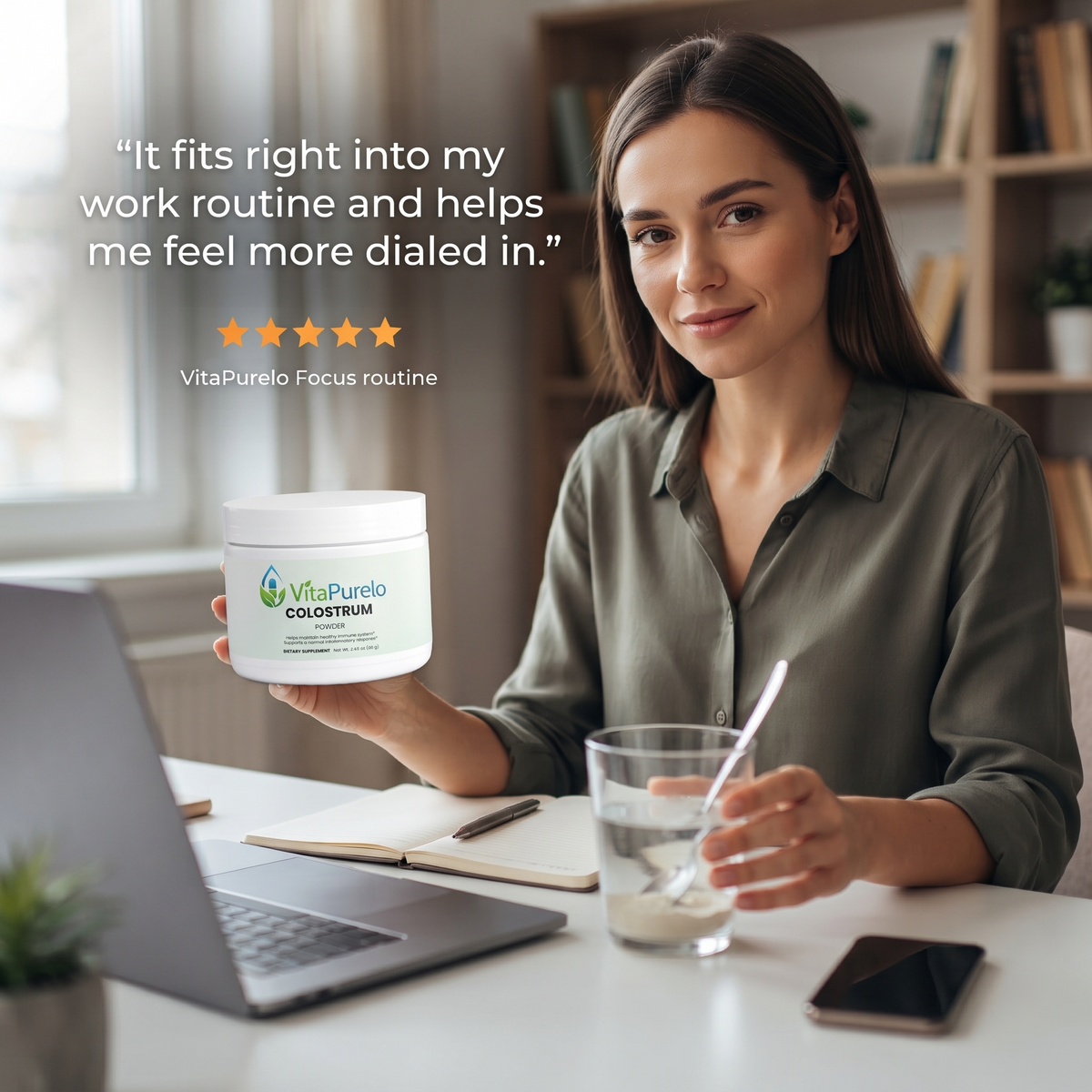 [UGC] Colostrum Powder — Testimonial / Review