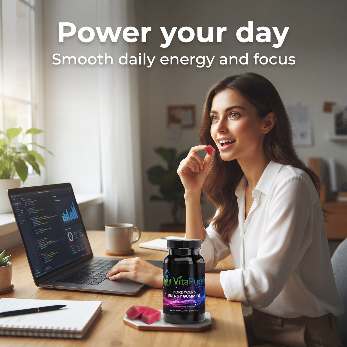 [UGC] Cordyceps Energy Gummies — Lifestyle / Main Benefit