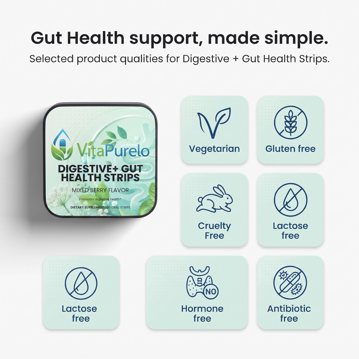 [UGC] Digestive + Gut Health Strips — Icons / Badges