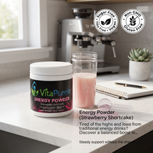 [UGC] Energy Powder (Strawberry Shortcake) — Product + Context