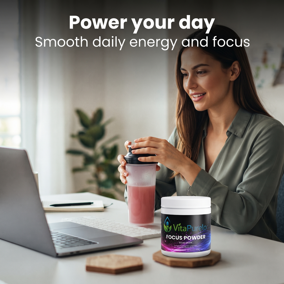 [UGC] Focus Powder (Sour Grape) — Lifestyle / Main Benefit