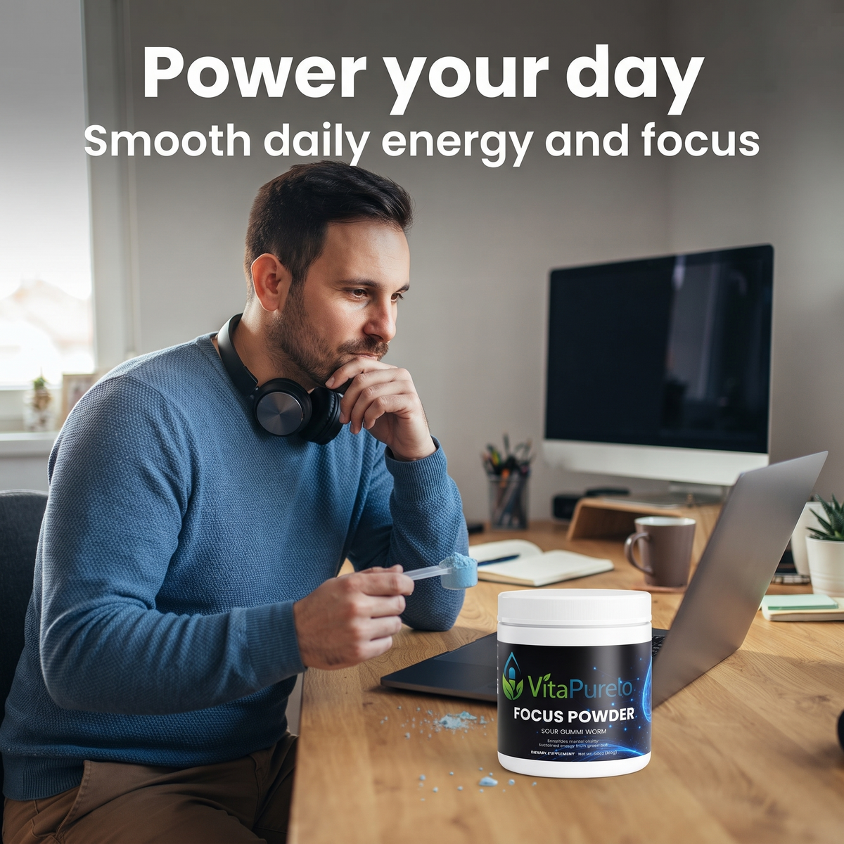 [UGC] Focus Powder (Sour Gummi Worm) — Lifestyle / Main Benefit