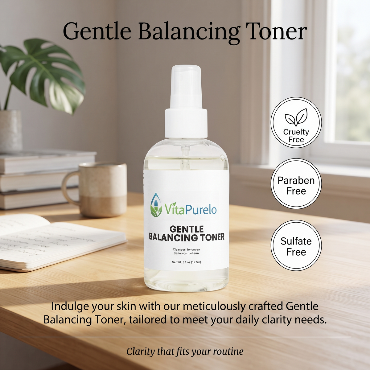 [UGC] Gentle Balancing Toner — Product + Context