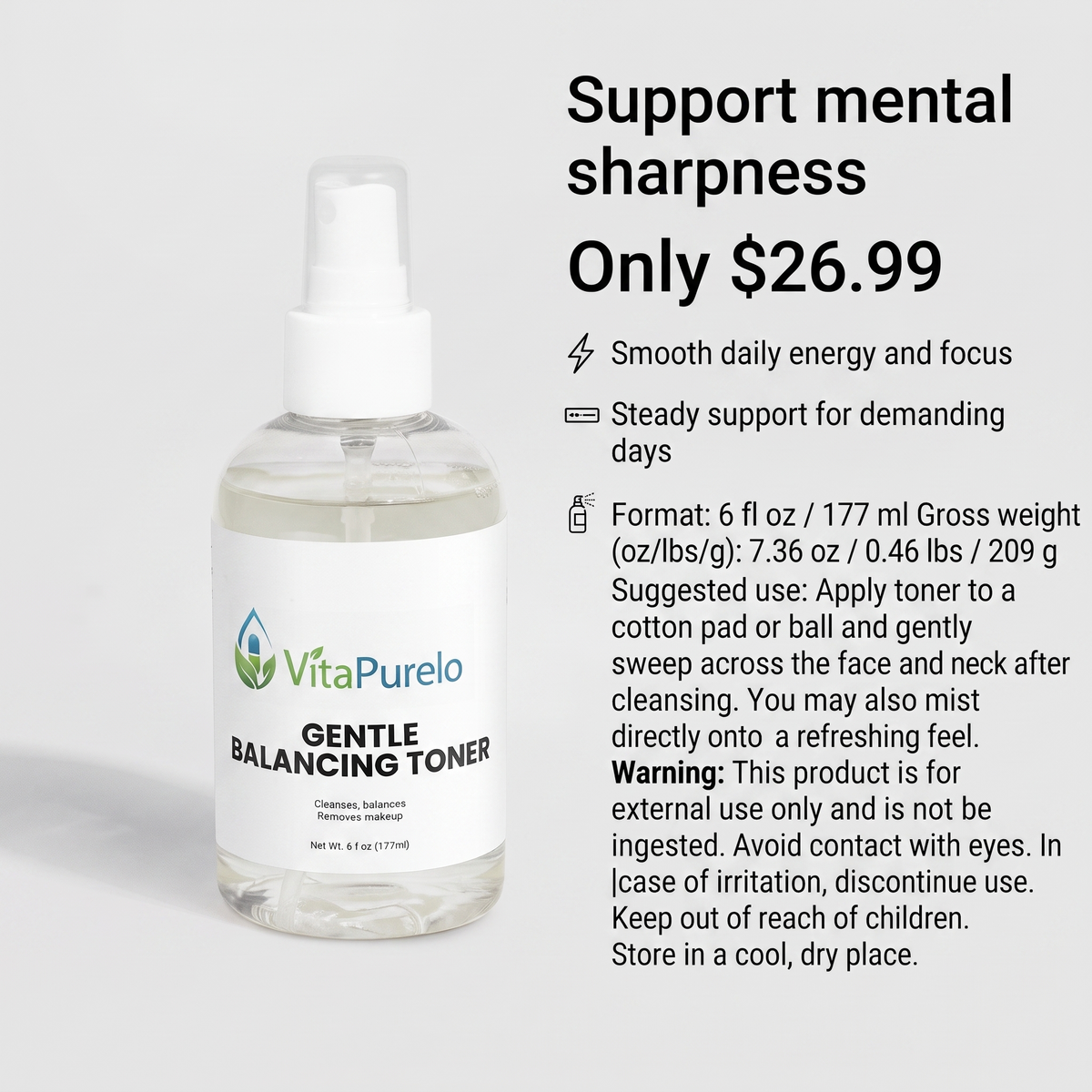 [UGC] Gentle Balancing Toner — Value / Price