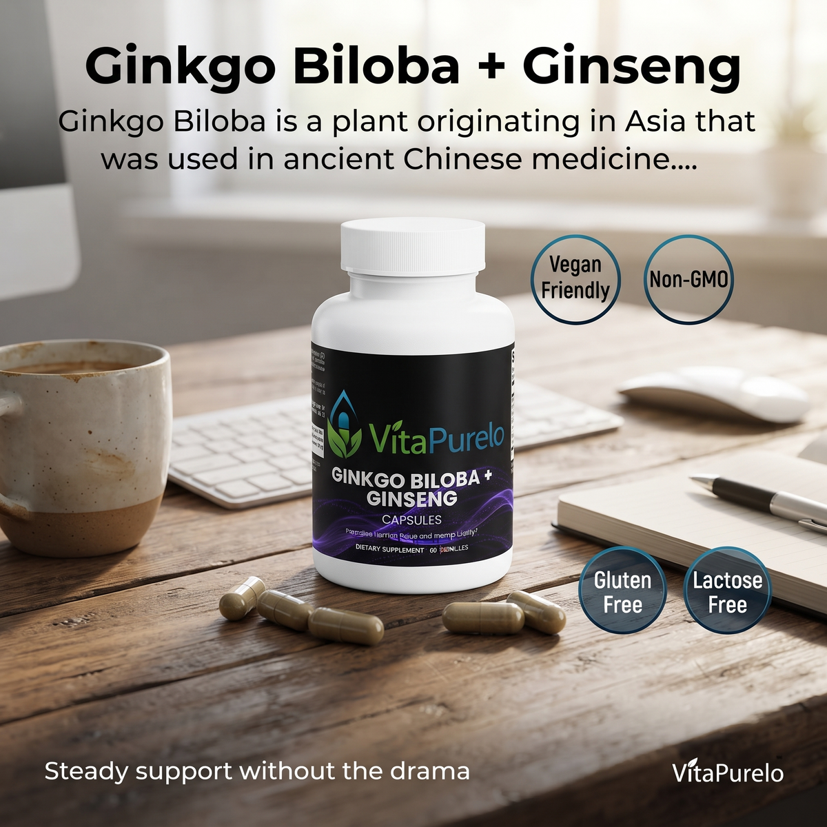 [UGC] Ginkgo Biloba + Ginseng — Product + Context