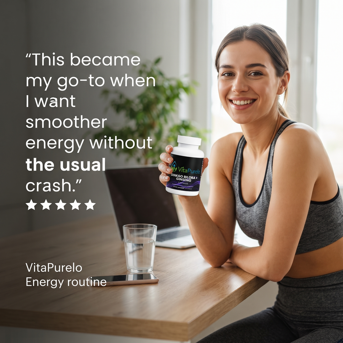 [UGC] Ginkgo Biloba + Ginseng — Testimonial / Review