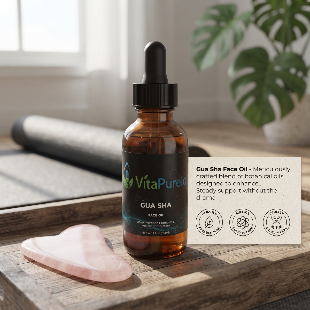 [UGC] Gua Sha Face Oil — Product + Context