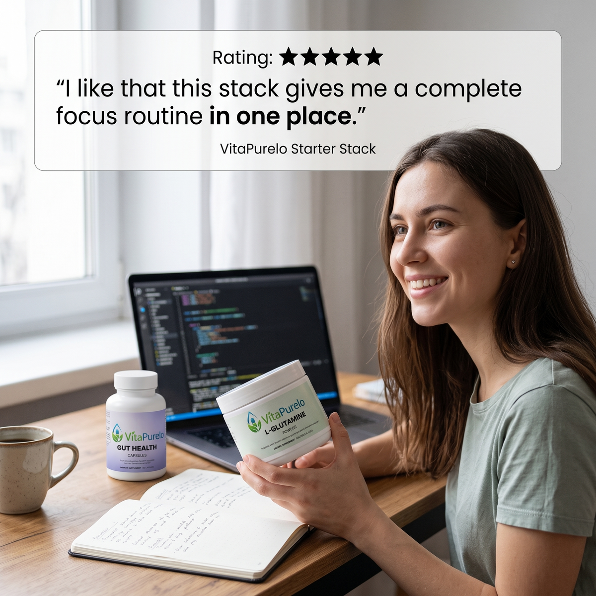 [UGC] Gut Health Starter Stack — Bundle Testimonial / Review