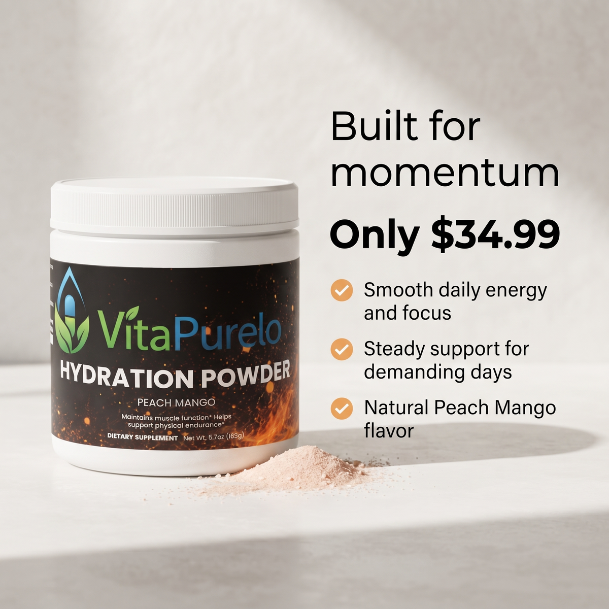 [UGC] Hydration Powder (Peach Mango) — Value / Price