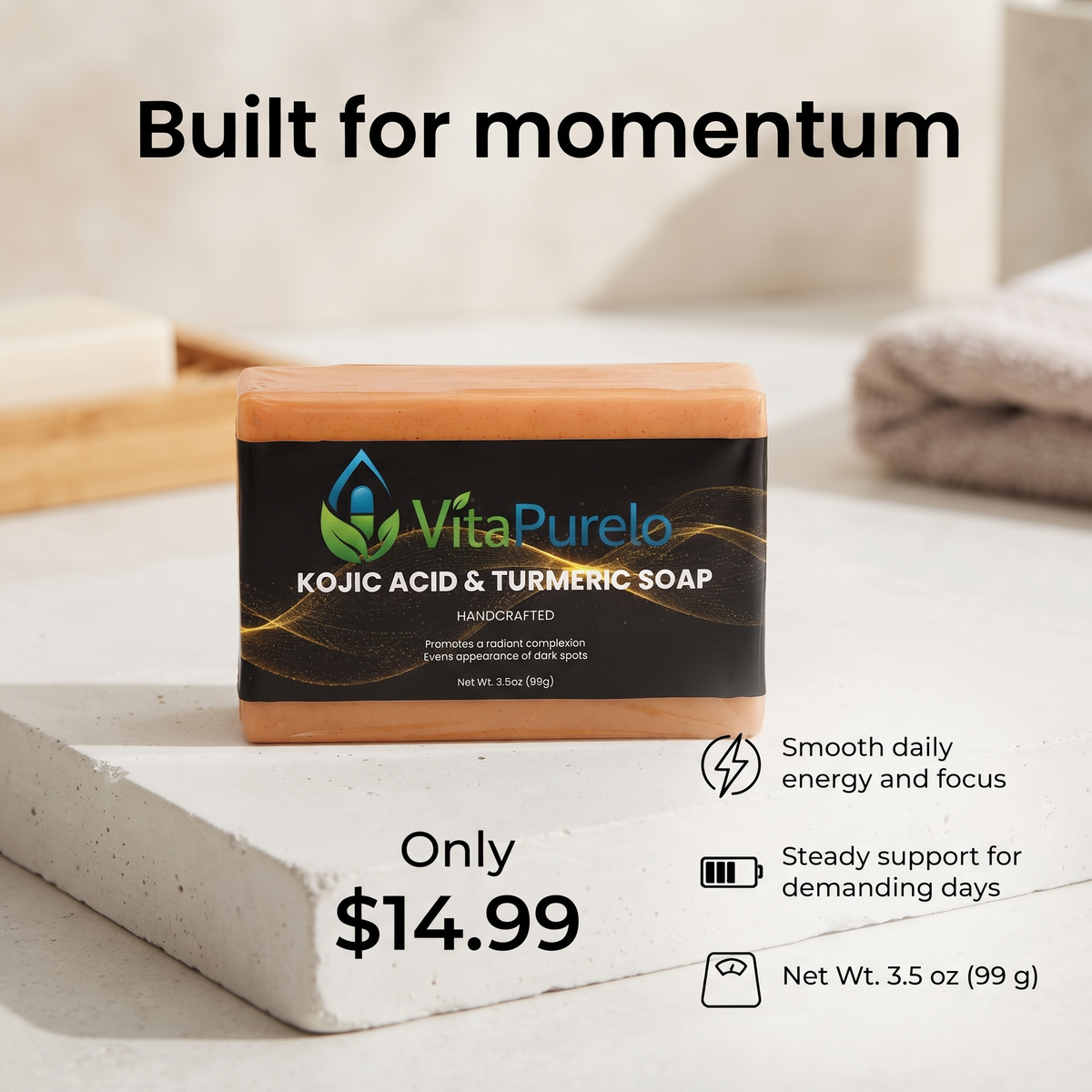 [UGC] Kojic Acid & Turmeric Soap — Value / Price