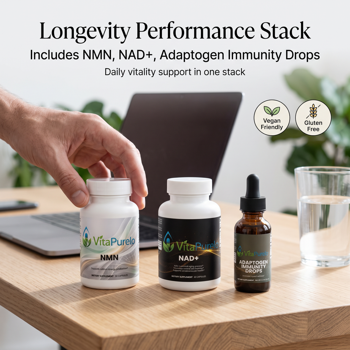 [UGC] Longevity Performance Stack — Bundle Product + Context