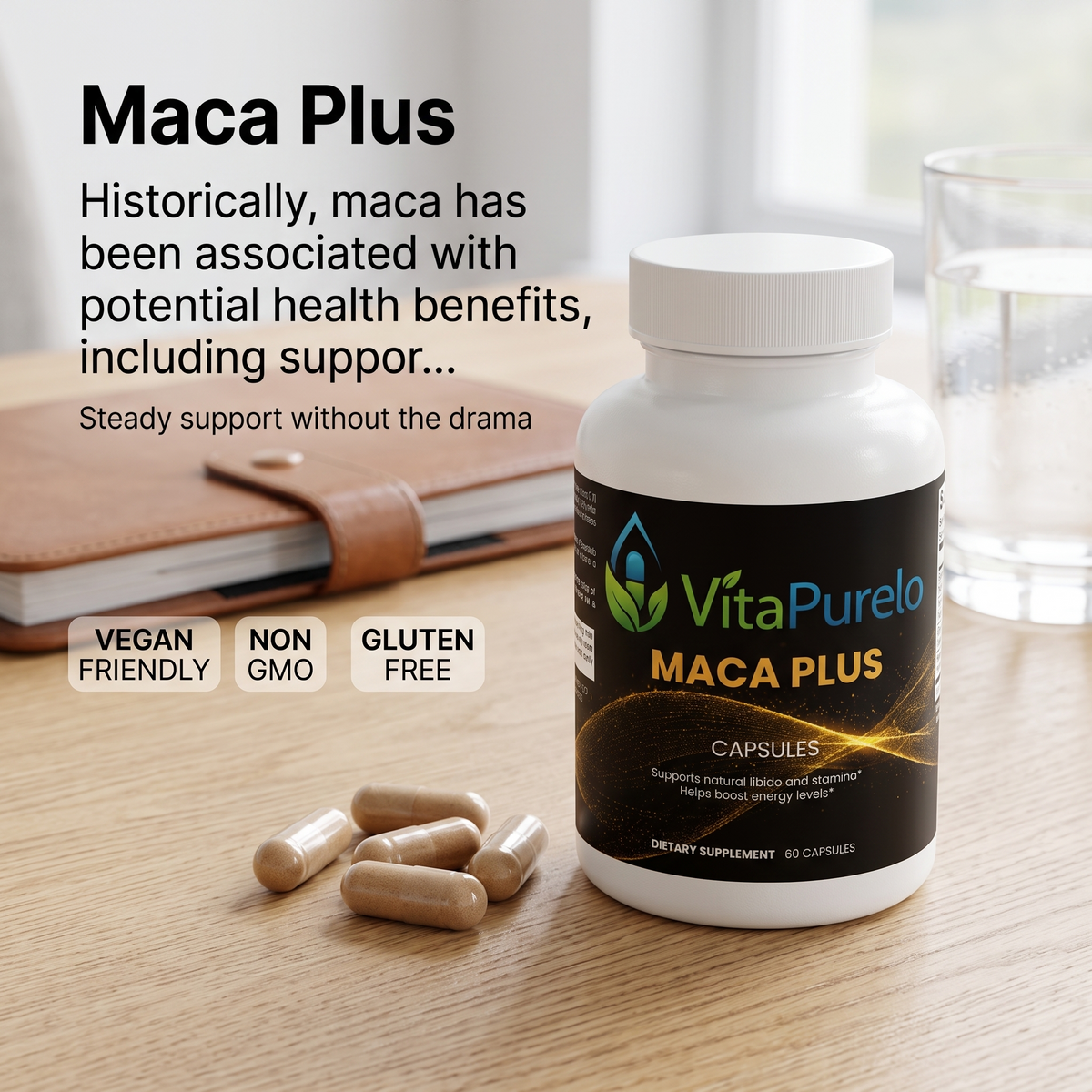 [UGC] Maca Plus — Product + Context