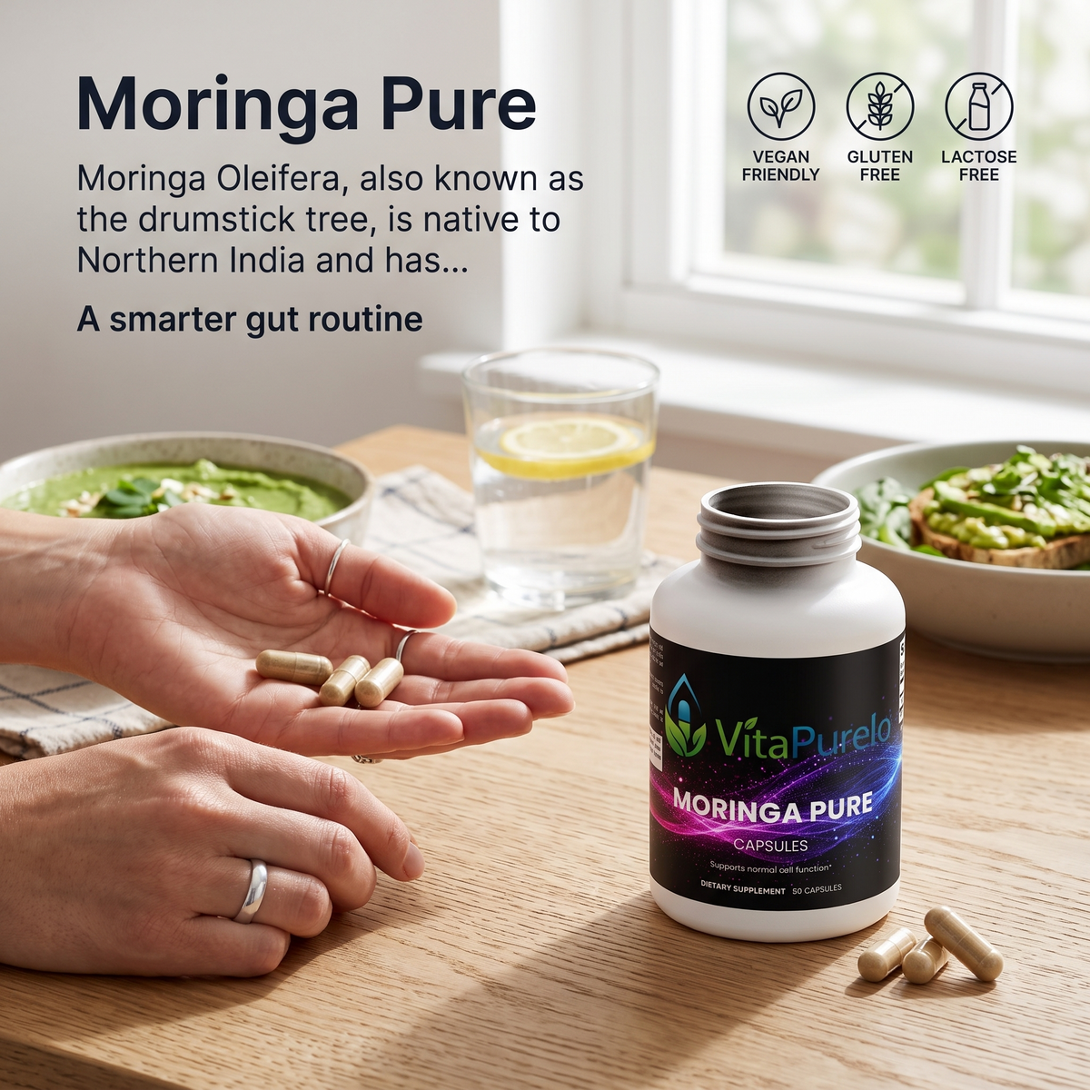 [UGC] Moringa Pure — Product + Context