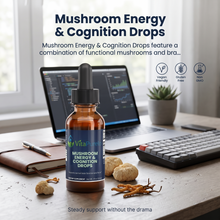 [UGC] Mushroom Energy & Cognition Drops — Product + Context