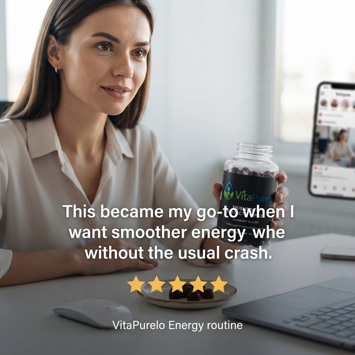 [UGC] Mushroom Extract Complex — Testimonial / Review