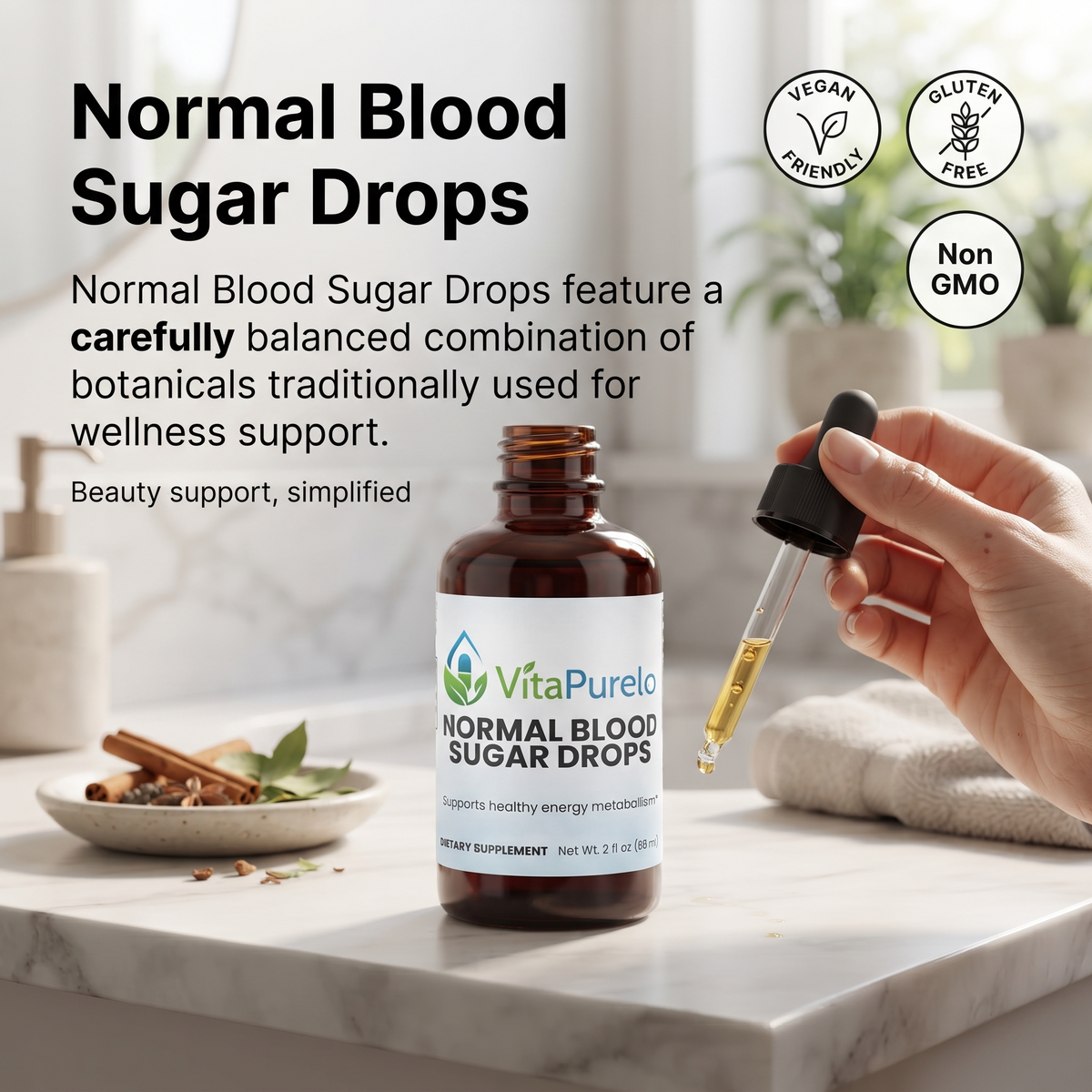 [UGC] Normal Blood Sugar Drops — Product + Context