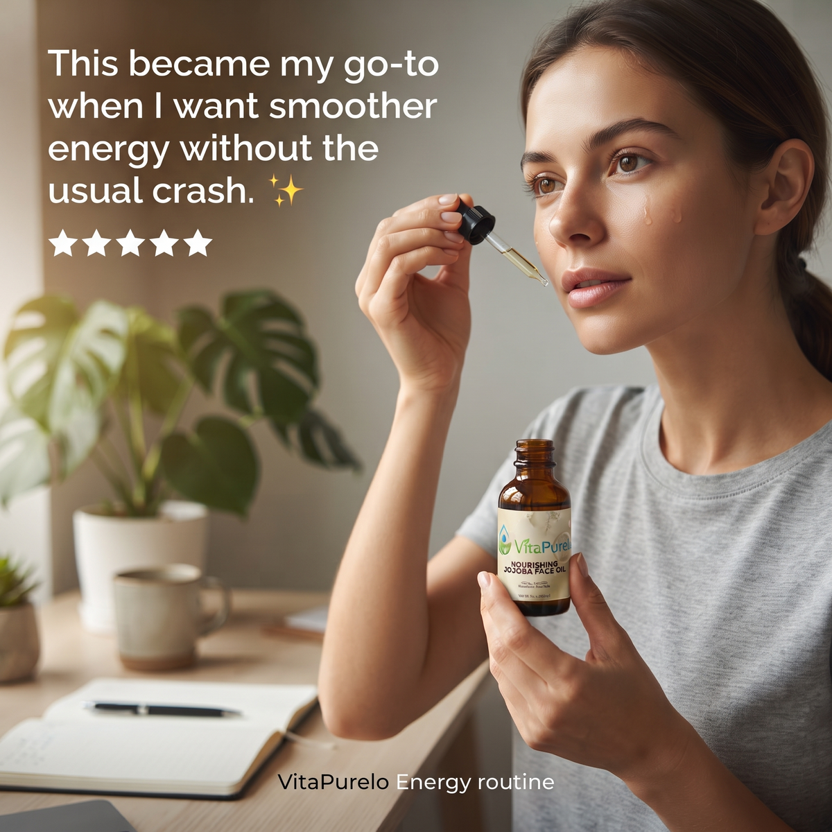 [UGC] Nourishing Jojoba Face Oil — Testimonial / Review