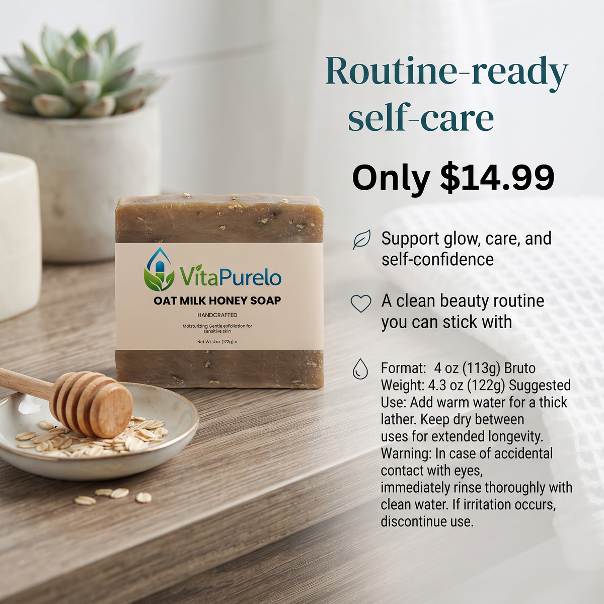 [UGC] Oat Milk Honey Soap — Value / Price