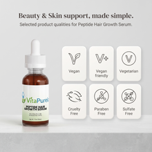 [UGC] Peptide Hair Growth Serum — Icons / Badges