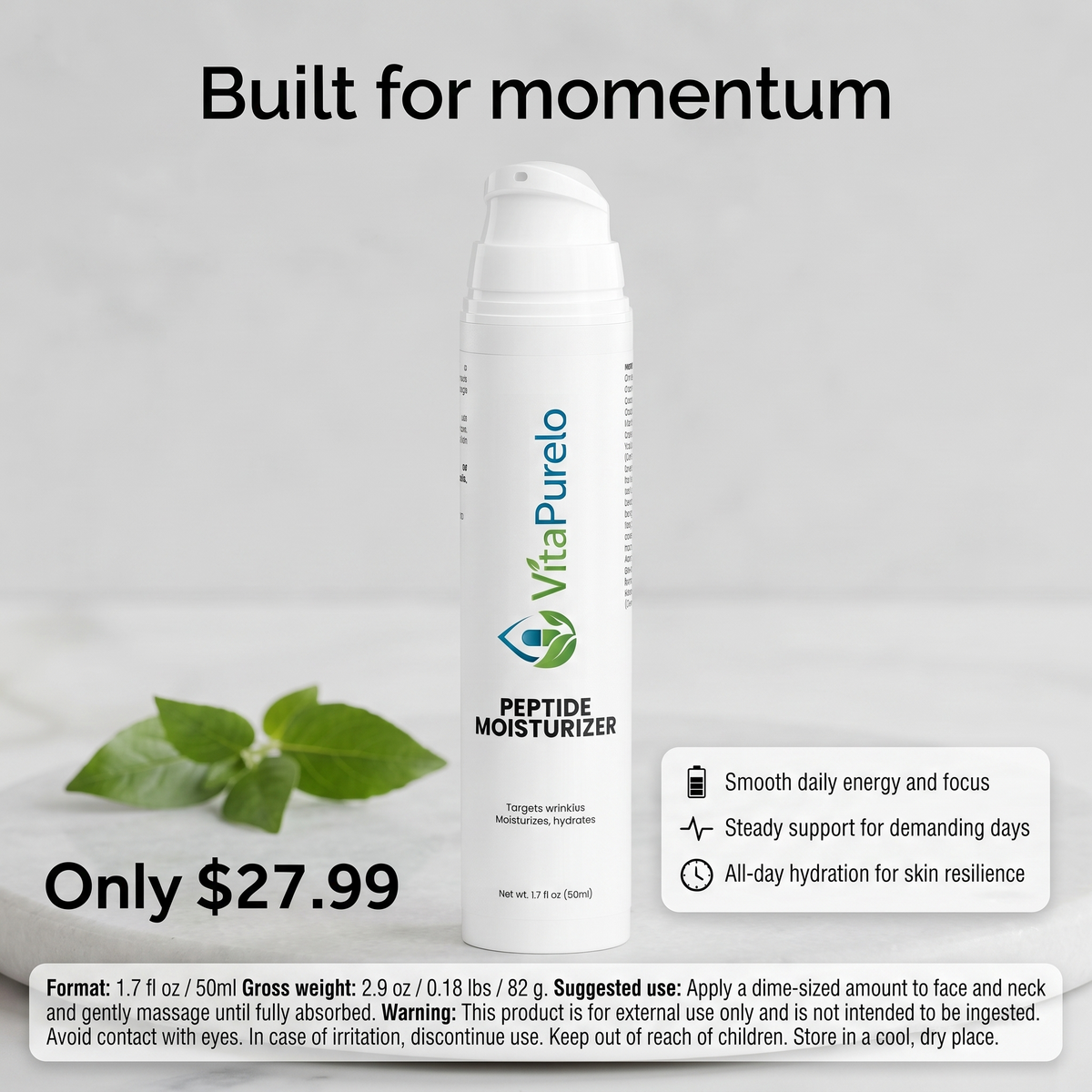 [UGC] Peptide Moisturizer — Value / Price