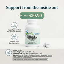 [UGC] Probiotic 40 Billion with Prebiotics — Value / Price