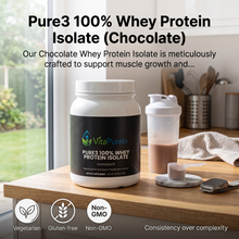 [UGC] Pure3 100% Whey Protein Isolate (Chocolate) — Product + Context