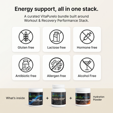 [UGC] Workout & Recovery Performance Stack — Bundle Icons / Benefits